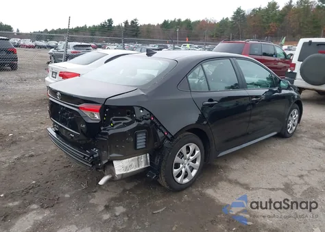 2025 Toyota Corolla Le from USA, damaged, VIN 5YFB4MDE9SP339701